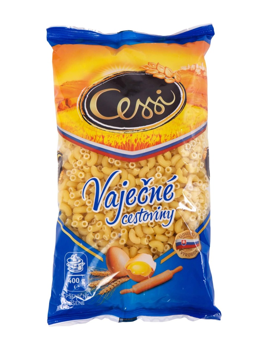 Cessi Kolienka malé 2 vaječné cestoviny 400g