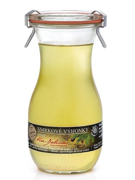 Via Delicia Smrekové výhonky sirup 265ml