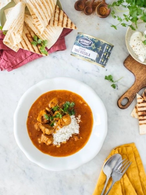Hotovky z plechovky Chicken Tikka Masala 400g