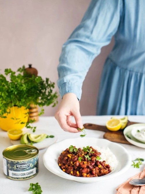 Hotovky z plechovky Chilli con carne 400g