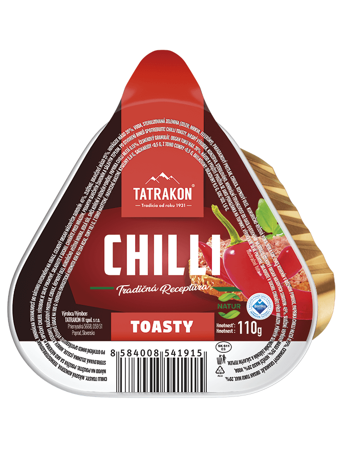 Tatrakon Chilli toasty 110g