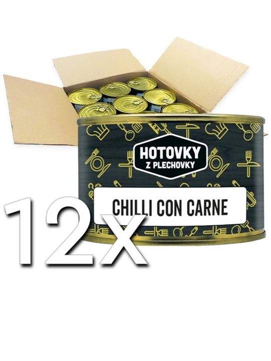 Hotovky z plechovky Chilli con carne 400g | 12ks v kartóne