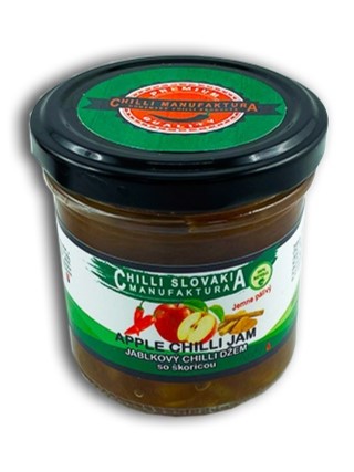Chilli Manufaktúra Jablkový chilli jam so škoricou 150g