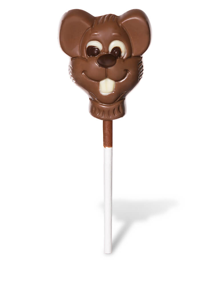 Chocolate Patrik Čokoládová lízanka Myška