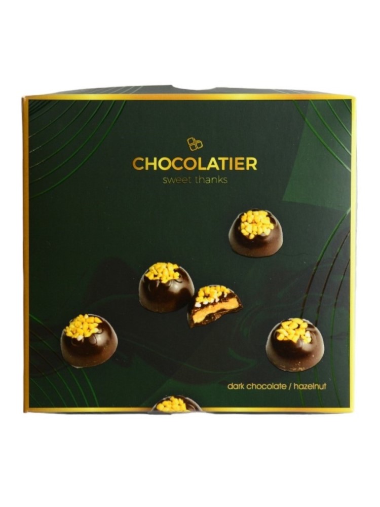 Chocolate Patrik Pralinky horká čokoláda lieskovce 70g