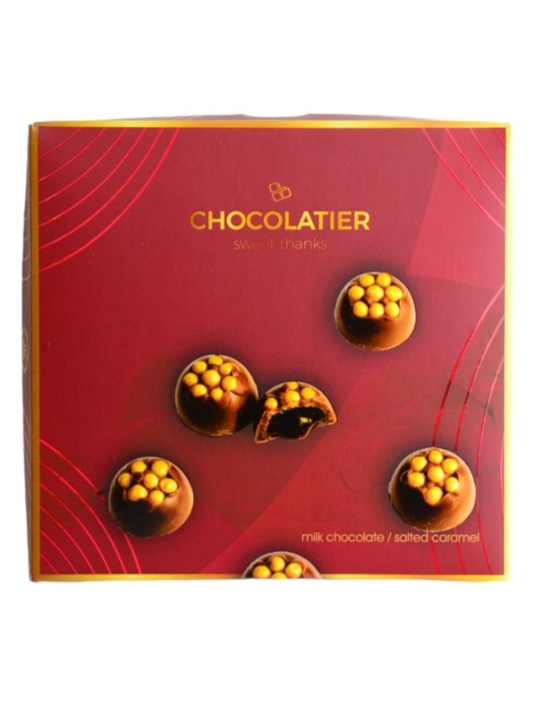 Chocolate Patrik Pralinky mliečna čokoláda slaný karamel 70g