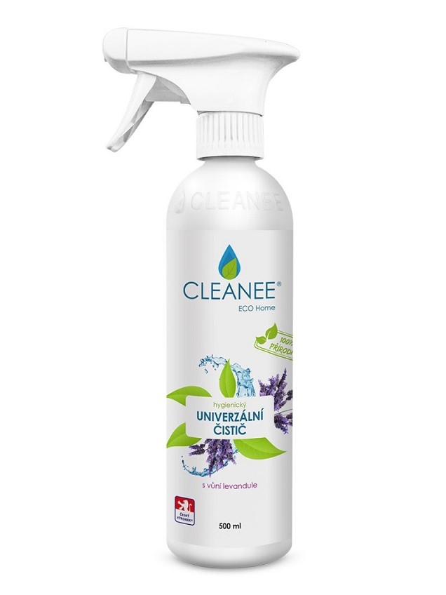 Cleanee Eko hygienický univerzálny čistič s vôňou levandule 500ml