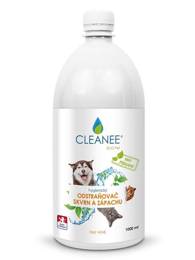 Cleanee Eko Pet hygienický odstraňovač škvŕn a zápachu 1l