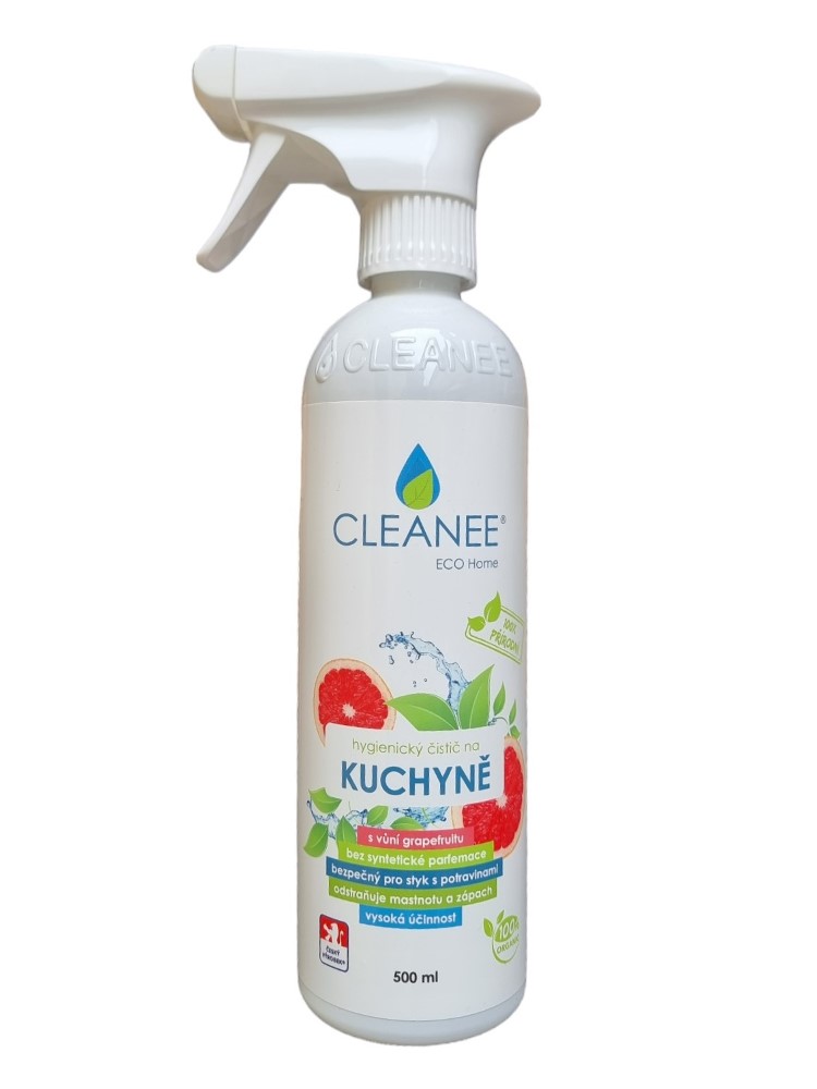 Cleanee Eko hygienický čistič na kuchyne s vôňou grapefruitu 500ml