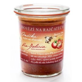 Via Delicia Hovädzie na paradajkách 140g 