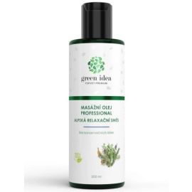 Green Idea Alpská relaxačná zmes - masážny olej 200ml