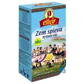 Agrokarpaty elixír Zem spieva bylinný čaj bio 20x1,5g
