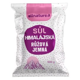 Allnature Himalájska soľ ružová jemná 500g