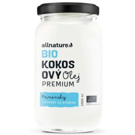 Allnature Kokosový olej panenský BIO 1l