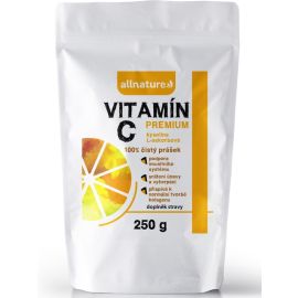 Allnature Vitamín C prášok Premium 250g
