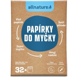 Allnature Pásiky do umývačky riadu 16ks (32 dávok)