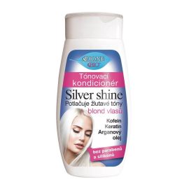 Bione cosmetics Tónovací kondicionér na vlasy Silver shine 260ml