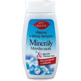 Bione Cosmetics Vlasový a telový šampón Minerály z Mŕtveho mora 260ml