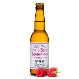 Bobees Ginger Ale Zázvor Malina 0,33l
