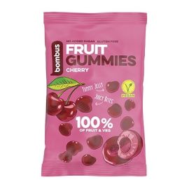 Bombus Fruit Gummies ovocné kúsky - čerešňa 35g