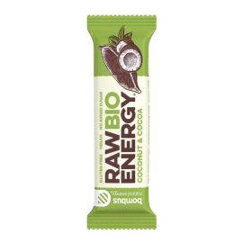 Bombus Raw BIO Energy tyčinka kokos a kakao 50g
