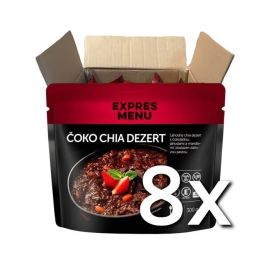 Expres menu Čoko chia dezert 1 porcia 300g | 8ks v kartóne