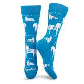 Fusakle ponožky modrotlač koník 