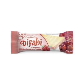 Difabi Oblátka s brusnicovou arómou 25g