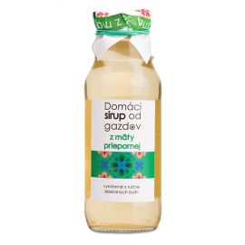 GAZDOVIA Domáci sirup z mäty piepornej 300ml