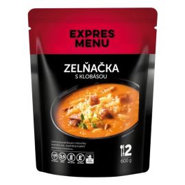 Expres menu Kapustová polievka s klobásou 2 porcie 600g