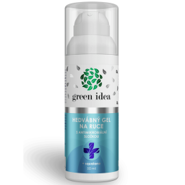 Green Idea Hodvábny gél na ruky s antimikrobiálnou zložkou 50ml