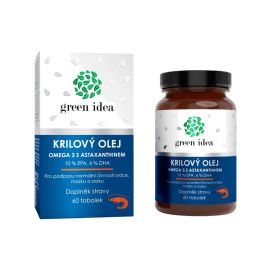 Green Idea Krilový olej kapsule 60 ks