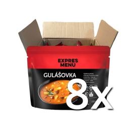 Expres menu Gulášová polievka 1 porcia 330g | 8ks v kartóne