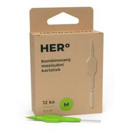 Herbadent Hero kombinované medzizubné kefky M 12ks