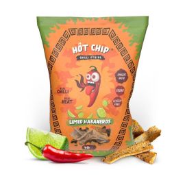 Hot Chip Chilli Strips Limed Habaneros 80g