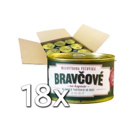 Mäsovýroba Pečovská Bravčové mäso na kapuste 400g | 18ks v kartóne