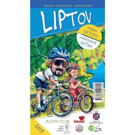 Liptov maľovaná cyklomapa