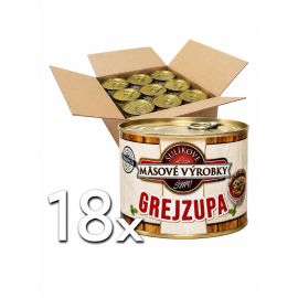 Mäsovýroba Pečovská Grejzupa 430g | 18ks v kartóne