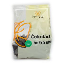 Natural Jihlava Čokoláda horká 60% 250g
