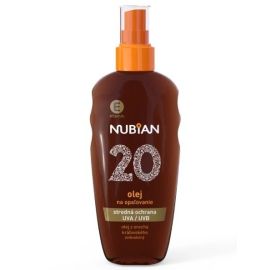 Nubian Olej na opaľovanie SPF20 sprej 200ml