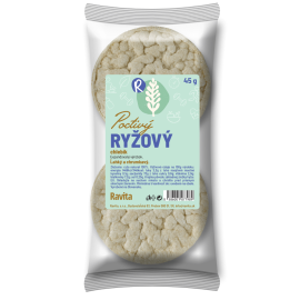 Ravita Chlebík ryžový celozrnný 45g