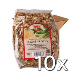 J. VINCE Ražné vločky 200g | 10ks v kartóne