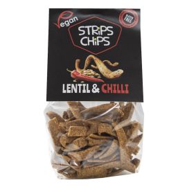 Strips Chips Lentil and Chilli 80g