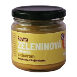Ravita Zeleninová nátierka s cícerom 160g