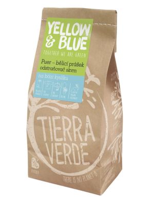 Tierra Verde PUER bieliaci prášok a odstraňovač škvŕn - vrecko 1kg