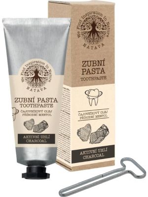 Natava Zubná pasta Aktívne uhlie 80g