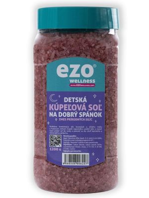 Ezo Wellness Detská kúpeľová soľ Na dobrý spánok 1200g
