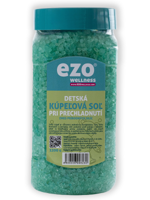 Ezo Wellness Detská kúpeľová soľ Pri prechladnutí 1200g