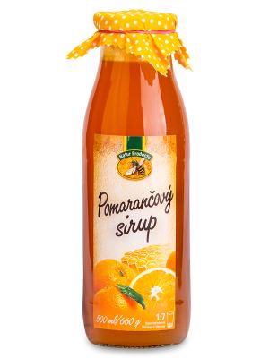 Natur Products Pomarančový sirup s medom 500ml