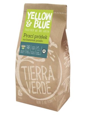Tierra Verde prací prášok na farebnú bielizeň - vrecko 850g
